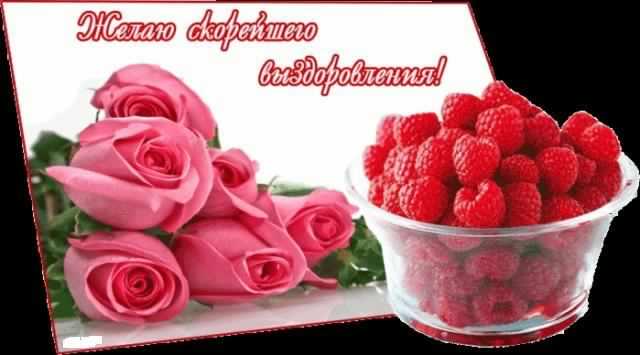 выздоравливай. желаю скорейшего выздоровления. не болей