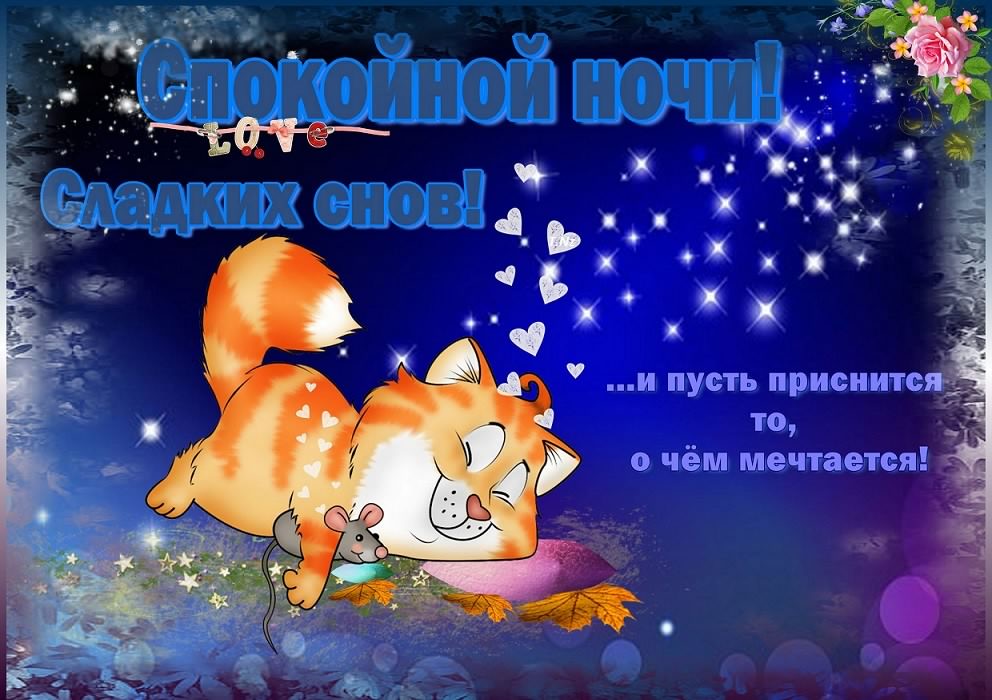 каждый картинки желаем сладкой ночи тот