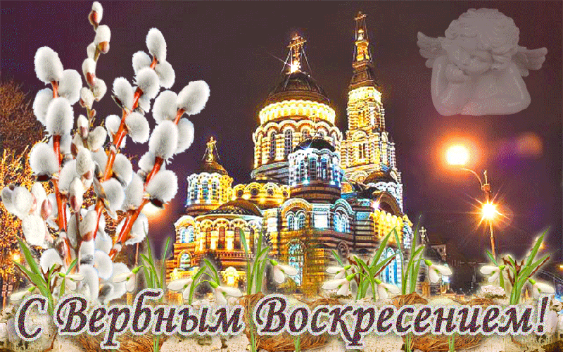 открытки на вербное воскресенье. пожелания к празднику вербное воскресенье