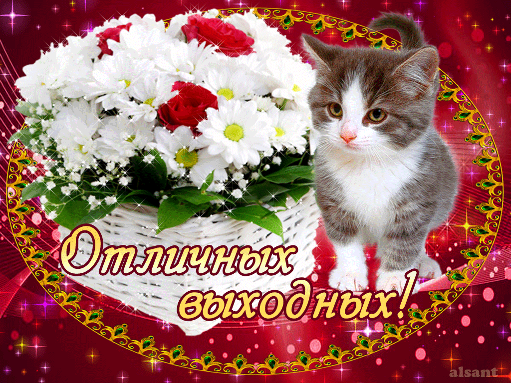 Приятных выходных