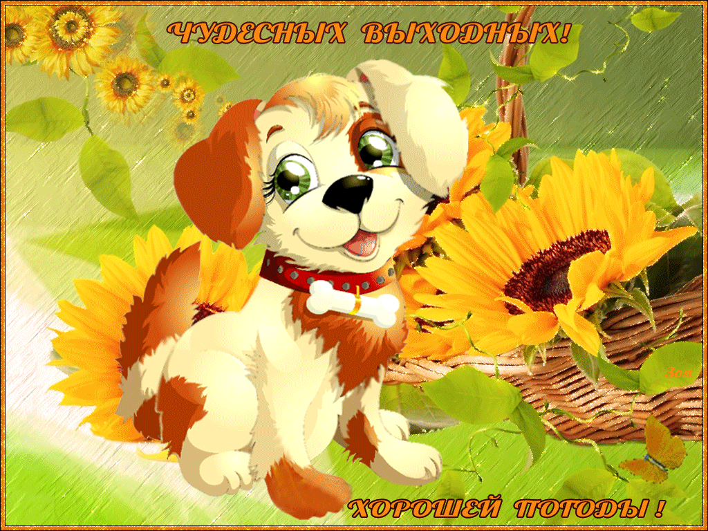 Приятных выходных