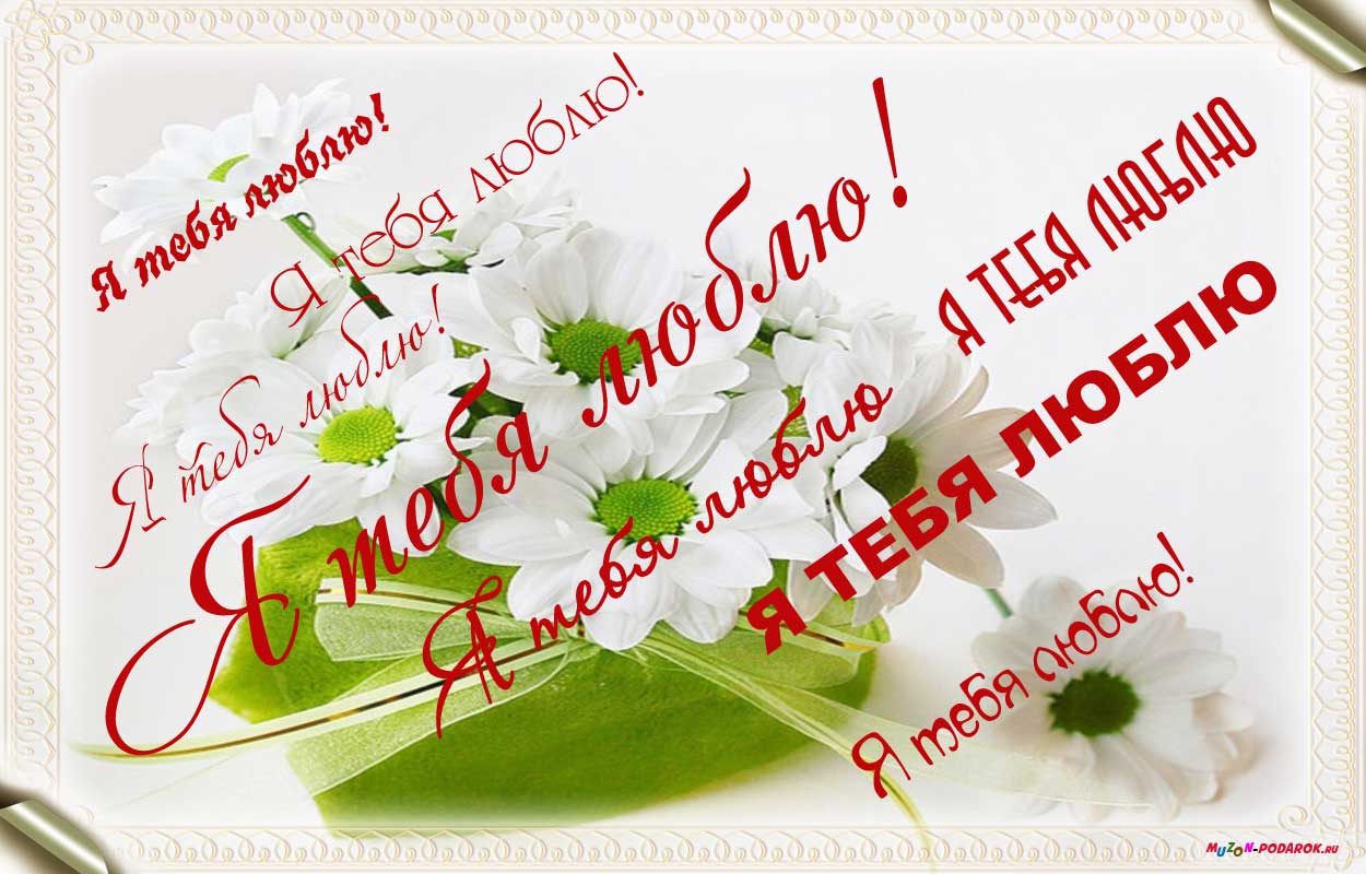 открытки любимым с любовью. я тебя люблю. i love you. люблю больше жизни