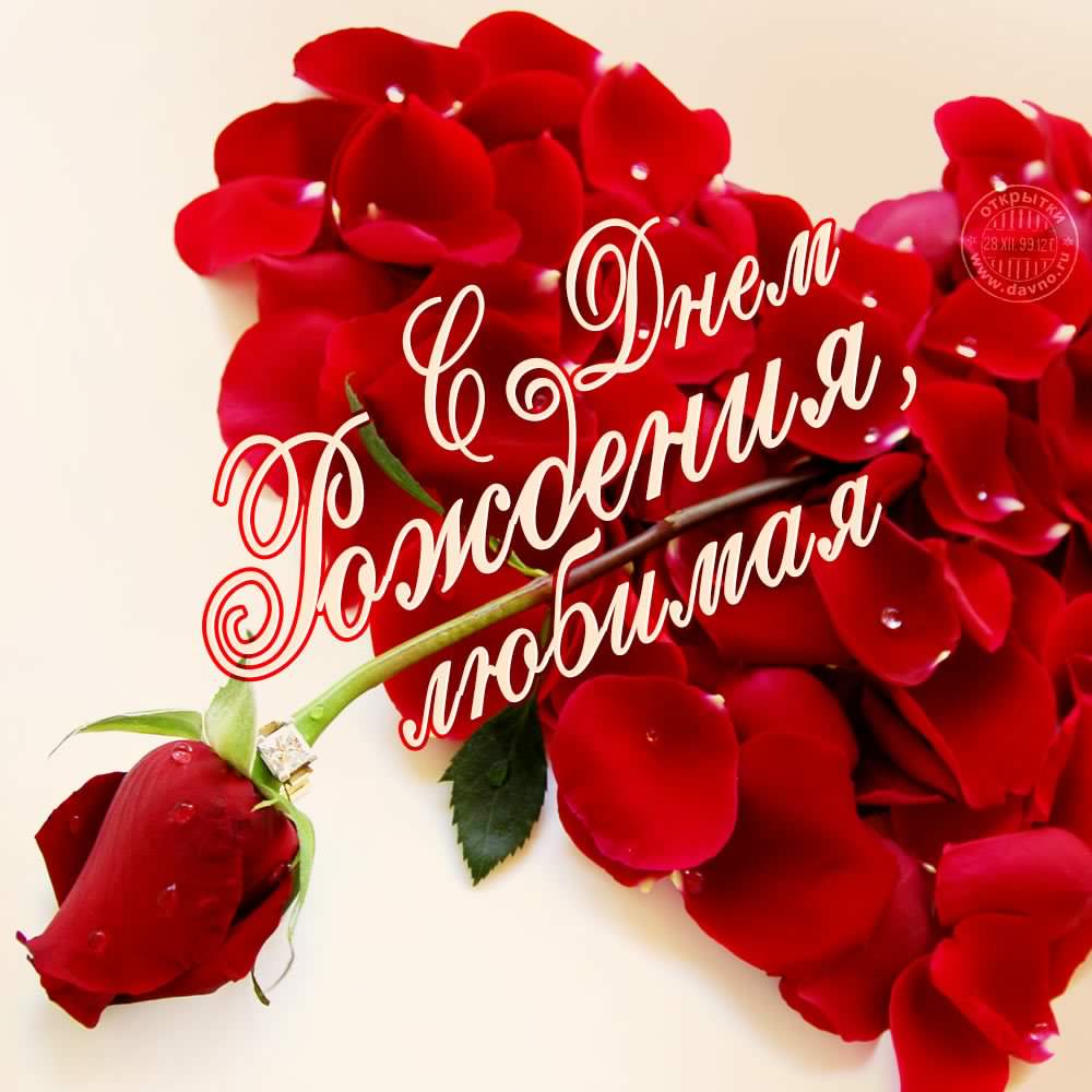 с днем рождения, любимый