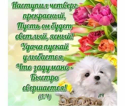 Открытки про четверг