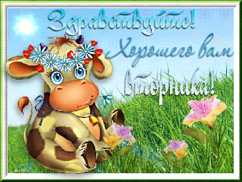 вторник. с добрым вторником.