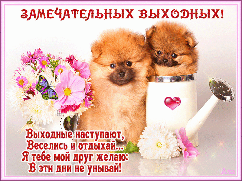 Приятных выходных