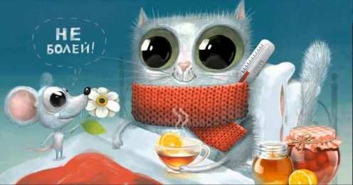 выздоравливай выздоравливай. желаю скорейшего выздоровления. не болей