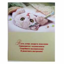 выздоравливай выздоравливай. желаю скорейшего выздоровления. не болей