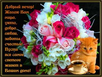 добрый вечер добрый вечер. приятного вечера. доброго вам вечера. хорошего вечера. приятного летнего вечера. отдыхайте с удовольствием .хорошего вечера, приятного общения