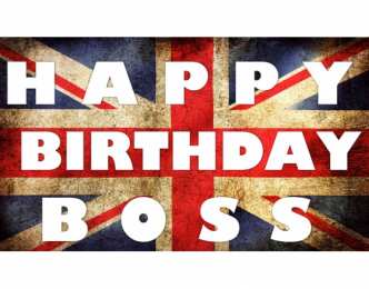 С днем рождения начальнику С днем рождения начальнику